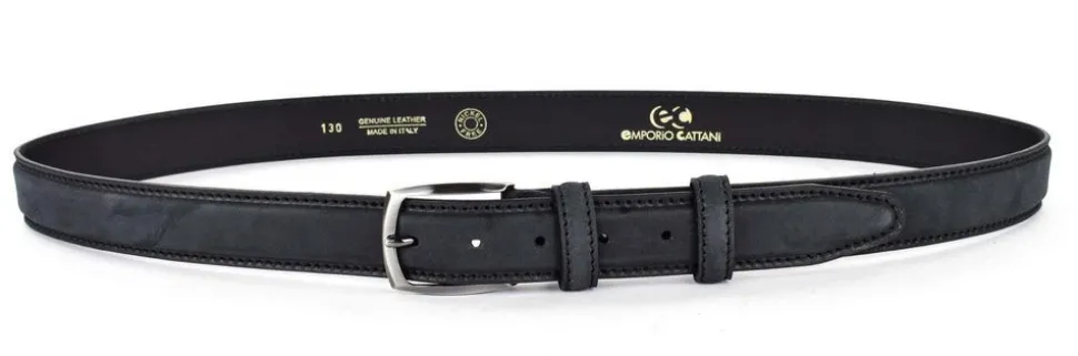 Cintura in pelle Emporio Cattani 04 Nera