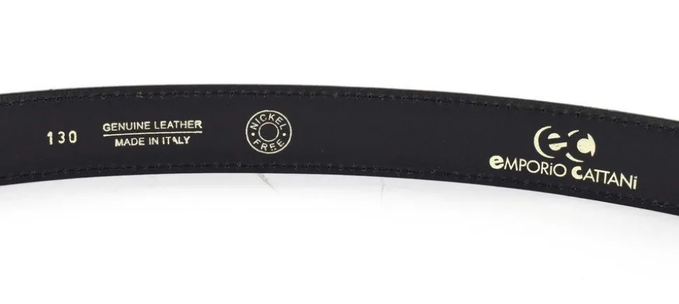 Cintura in pelle Emporio Cattani 04 Nera