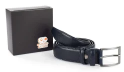 Cintura in pelle Emporio Cattani 03 Blu