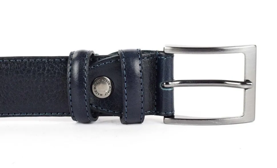 Cintura in pelle Emporio Cattani 03 Blu