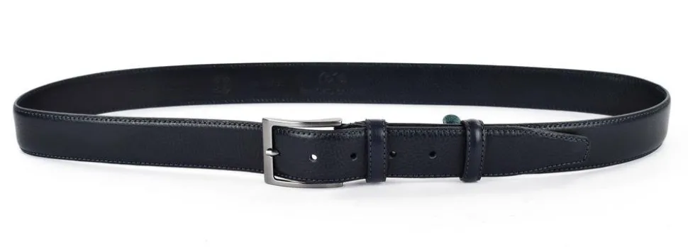 Cintura in pelle Emporio Cattani 03 Blu