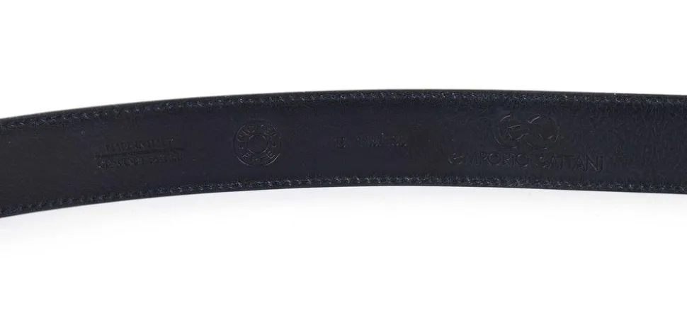 Cintura in pelle Emporio Cattani 03 Blu