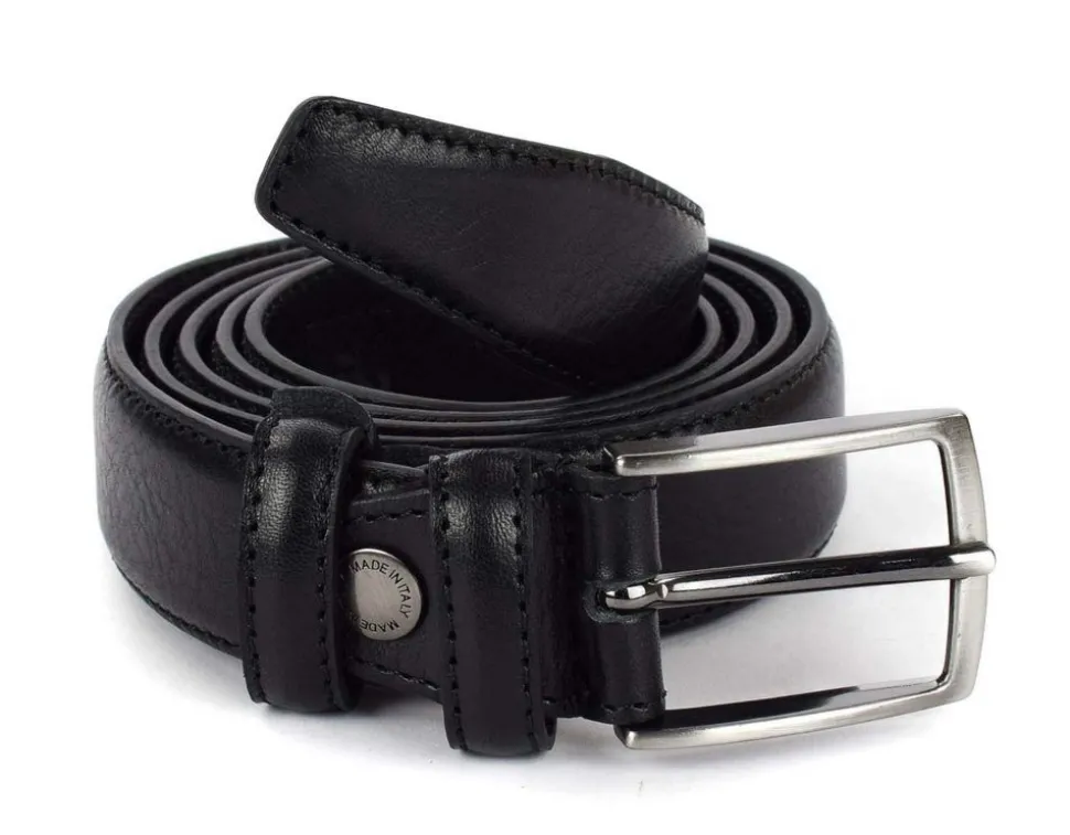 Cintura in pelle Emporio Cattani 02 Nera