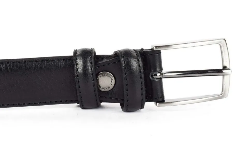 Cintura in pelle Emporio Cattani 02 Nera