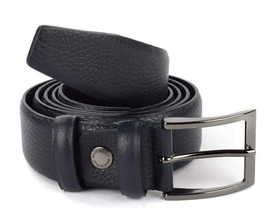 Cintura in pelle Emporio Cattani 01 Blu