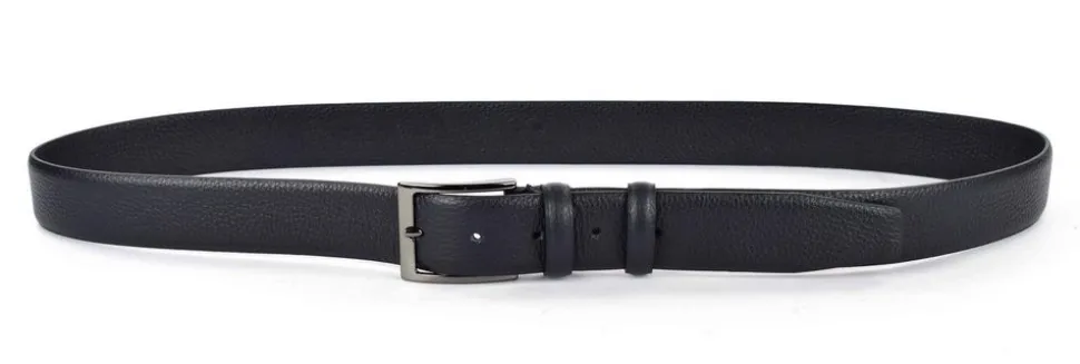 Cintura in pelle Emporio Cattani 01 Blu