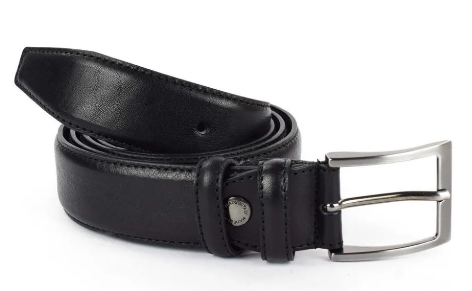 Cintura in pelle Emporio Cattani 03 Nera
