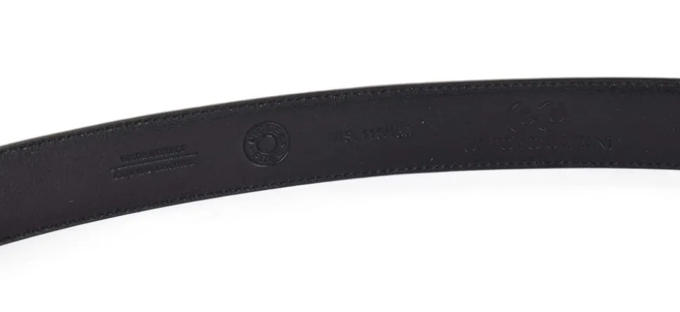 Cintura in pelle Emporio Cattani 03 Nera
