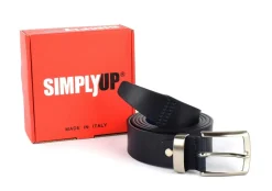 Cintura in pelle SIMPLYUP 9002 Blu