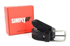 Cintura in pelle SimplyUp 1049 Nera