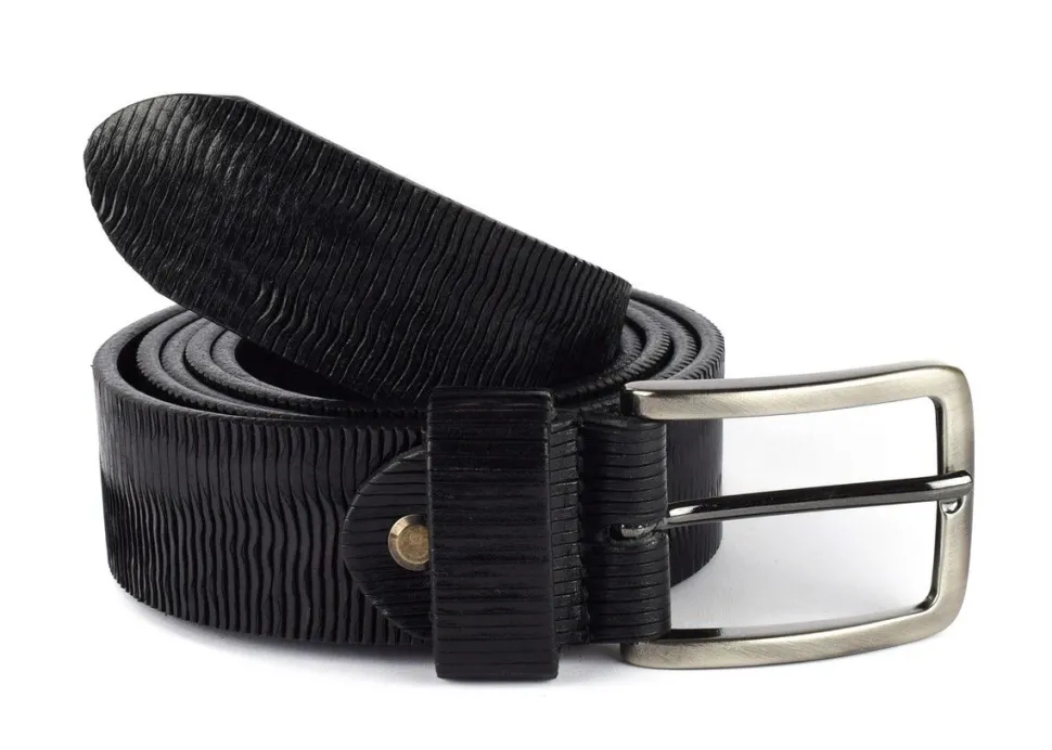 Cintura in pelle SimplyUp 1049 Nera