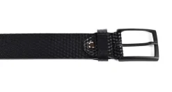 Cintura in pelle SIMPLYUP 1064 Nera Carbonio