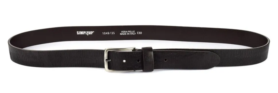 Cintura in pelle SIMPLYUP 1049 Testa Moro