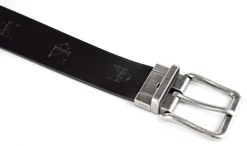 Cintura Reversibile in pelle Calvin Klein Nera