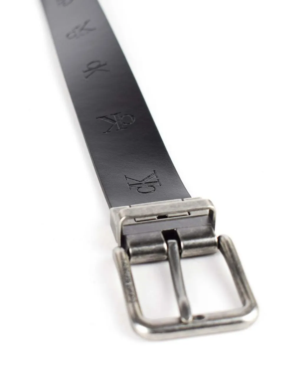 Cintura Reversibile in pelle Calvin Klein Nera