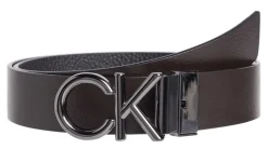Cintura Reversibile in pelle Calvin Klein Nero/Marrone
