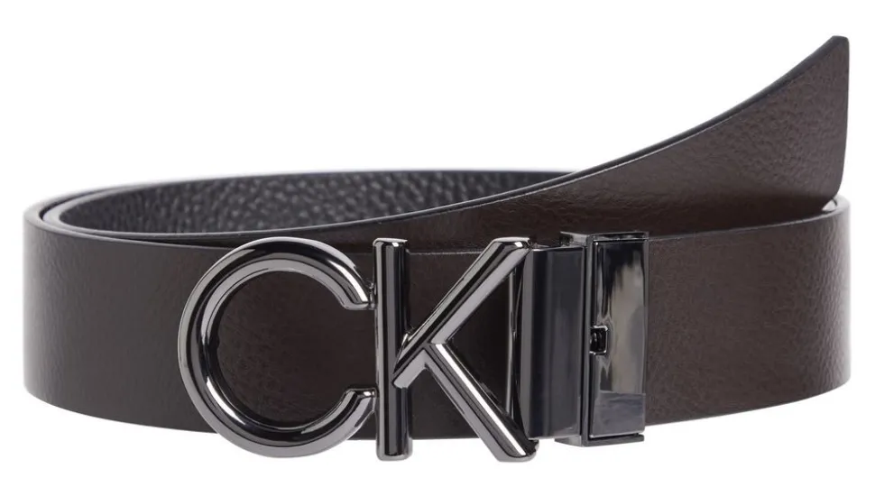 Cintura Reversibile in pelle Calvin Klein Nero/Marrone