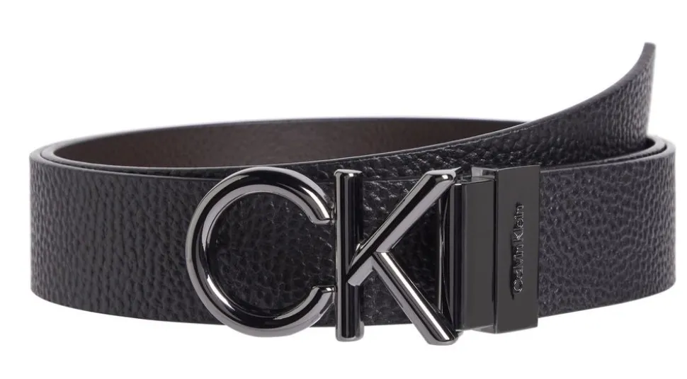 Cintura Reversibile in pelle Calvin Klein Nero/Marrone