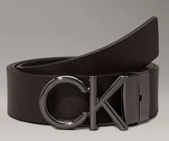 Cintura Reversibile in pelle Calvin Klein Nero/Marrone