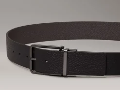 Cintura Reversibile in pelle Calvin Klein Nero/Grigio