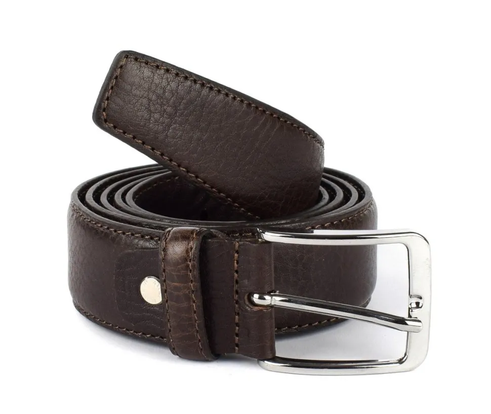 Cintura uomo in pelle SIMPLYUP 9005 Testa Moro