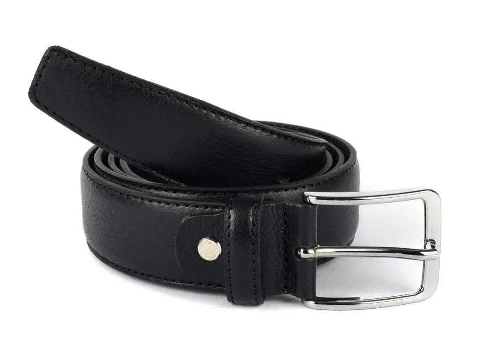 Cintura uomo in pelle SIMPLYUP 9005 Nera