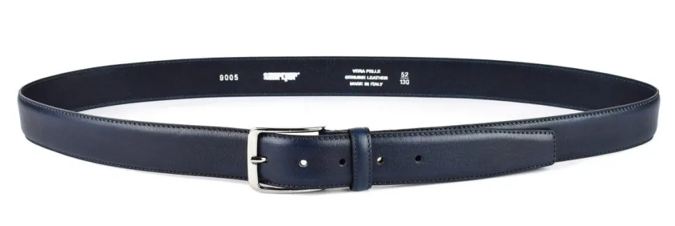Cintura uomo in pelle SIMPLYUP 9005 Blu