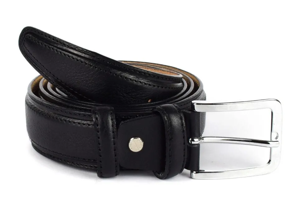Cintura uomo in pelle SIMPLYUP 8005 Nera