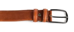 Cintura uomo in pelle tubolare SIMPLYUP 8043 Cuoio