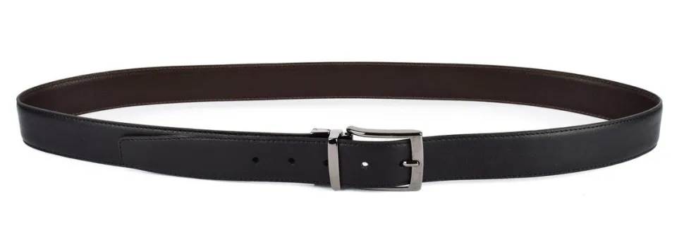 Cintura uomo reversibile in pelle SIMPLYUP 8235 Nera/Marrone