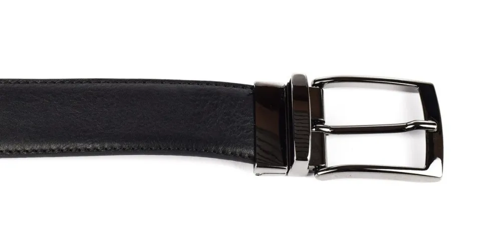 Cintura uomo reversibile in pelle SIMPLYUP 8235 Nera/Marrone