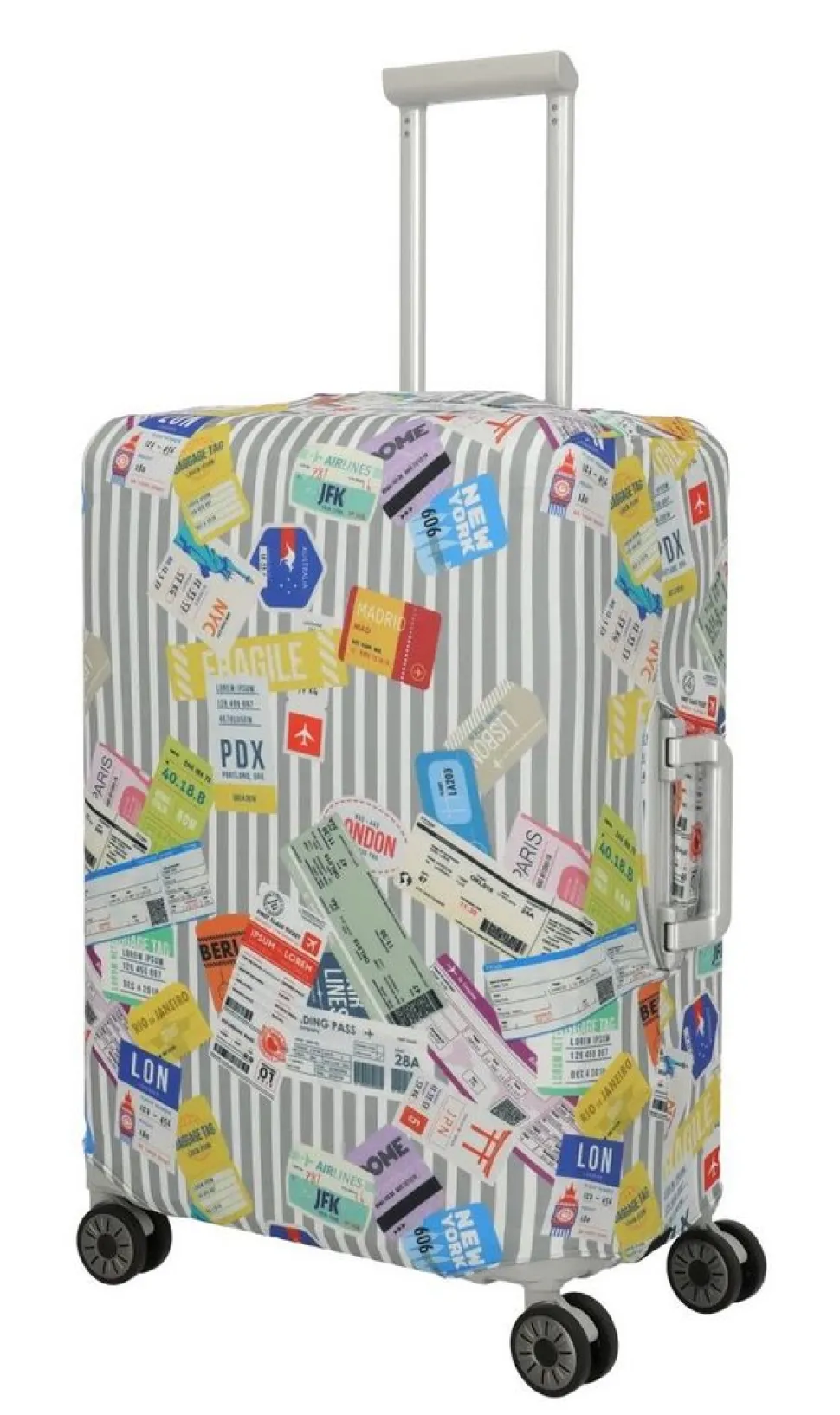 Cover copri valigia trolley Travelite M Tickets