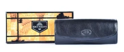 Custodia occhiali in cuoio Tony Perotti 1290 Nero