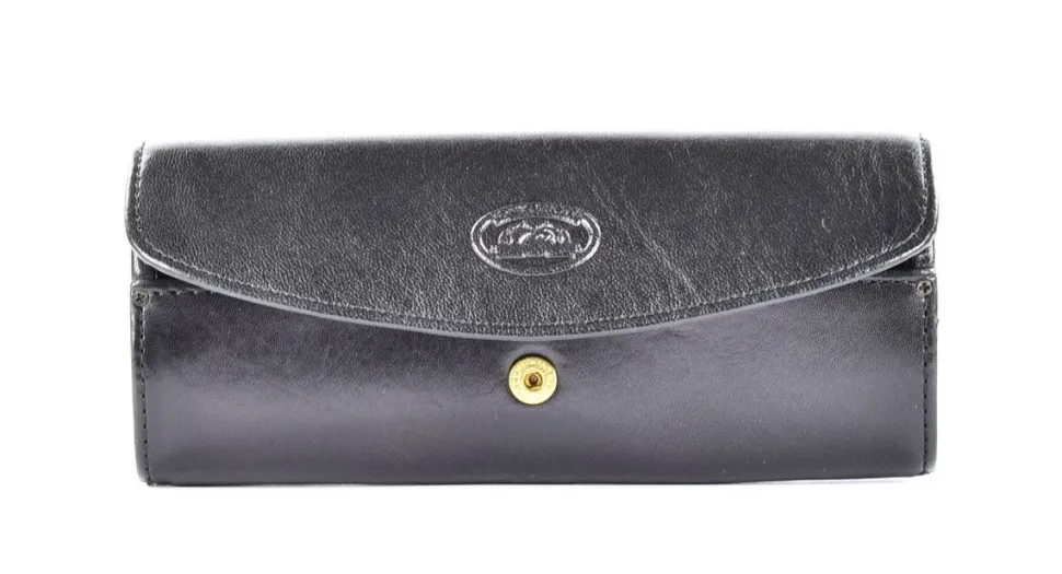 Custodia occhiali in cuoio Tony Perotti 1290 Nero