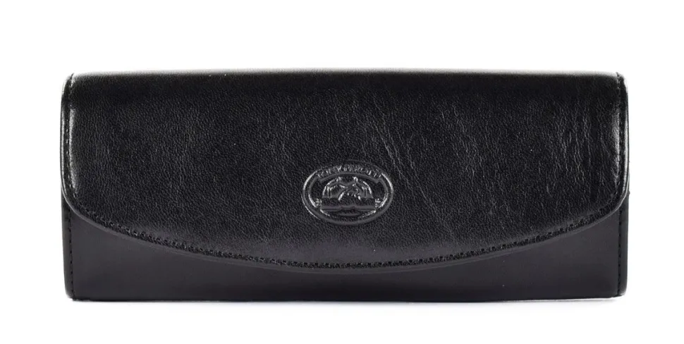 Custodia occhiali in cuoio Tony Perotti 1290 Nero