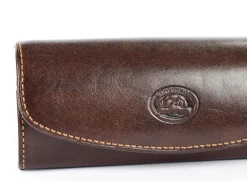 Custodia occhiali in cuoio Tony Perotti 1290 Marrone