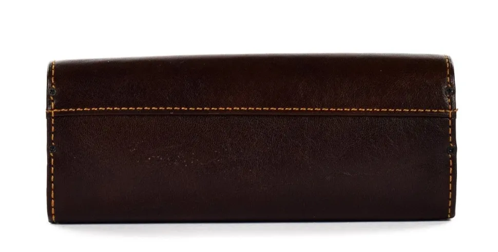 Custodia occhiali in cuoio Tony Perotti 1290 Marrone
