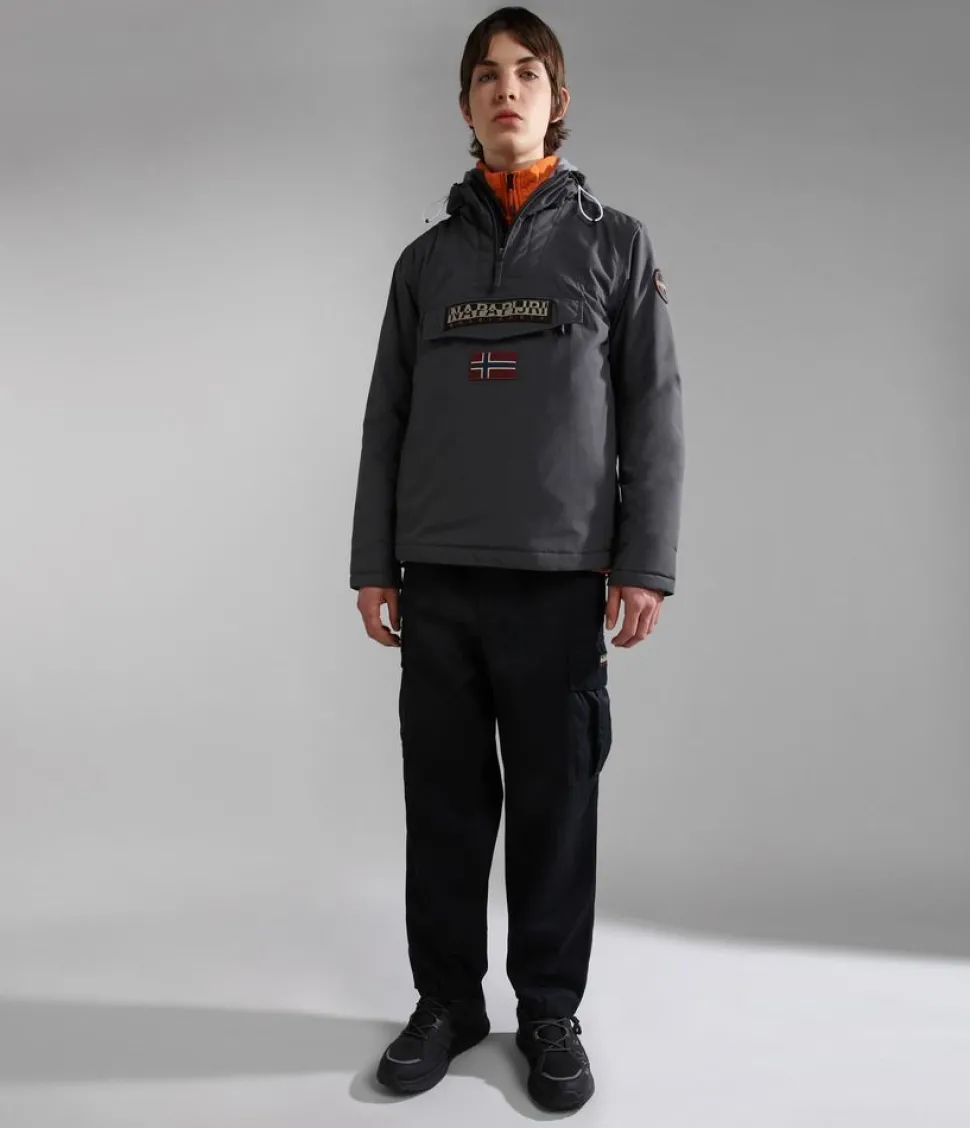 Giacca Napapijri Anorak Rainforest Winter Grigio Scuro