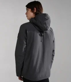 Giacca Napapijri Anorak Rainforest Winter Grigio Scuro