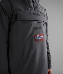 Giacca Napapijri Anorak Rainforest Winter Grigio Scuro