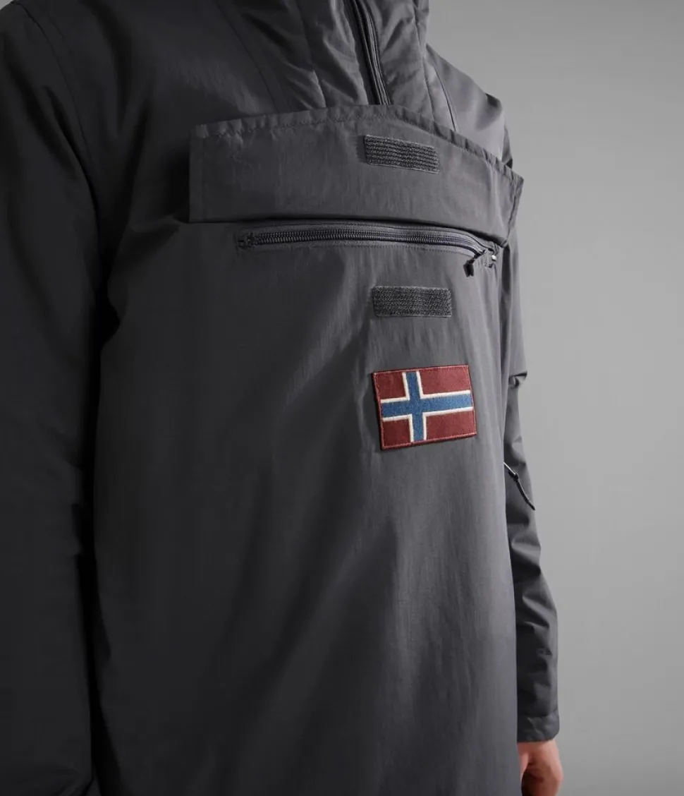 Giacca Napapijri Anorak Rainforest Winter Grigio Scuro