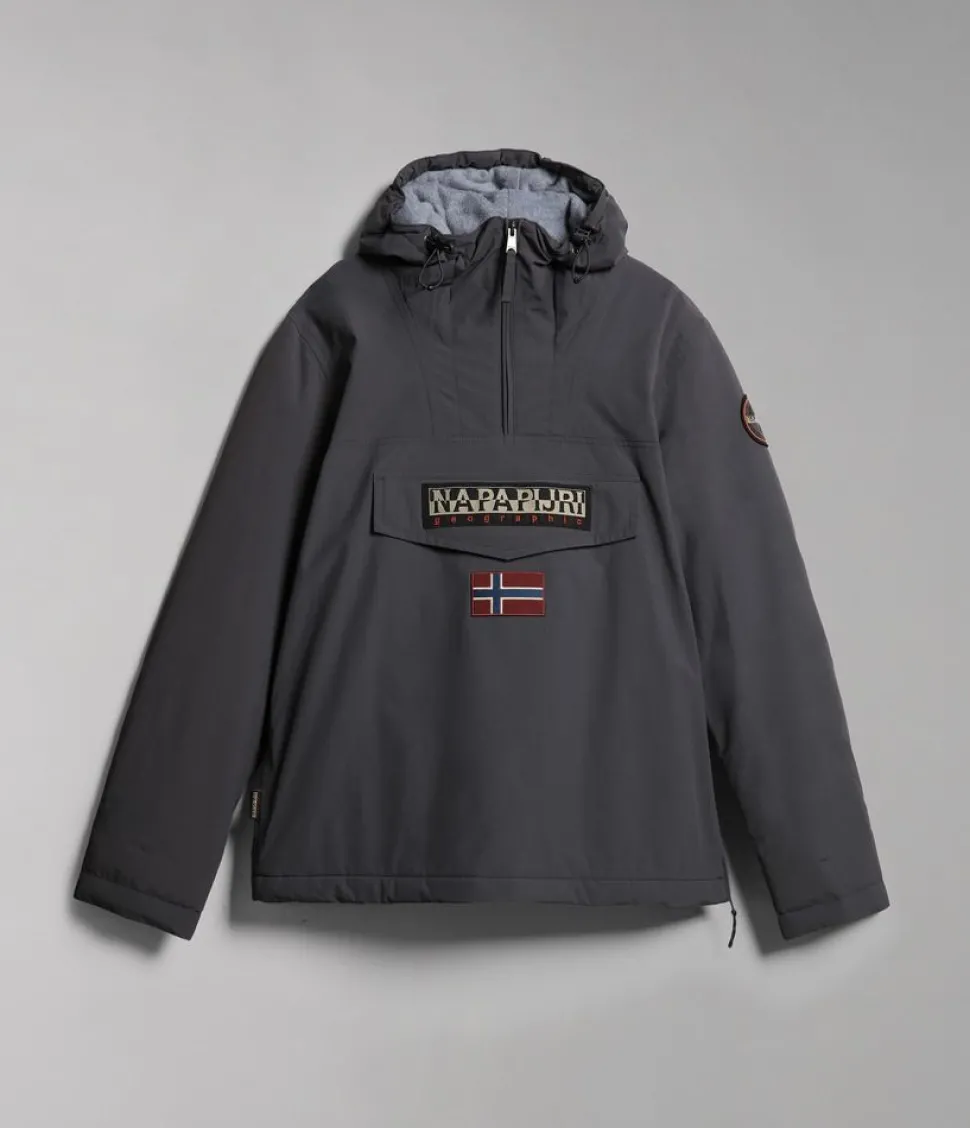 Giacca Napapijri Anorak Rainforest Winter Grigio Scuro
