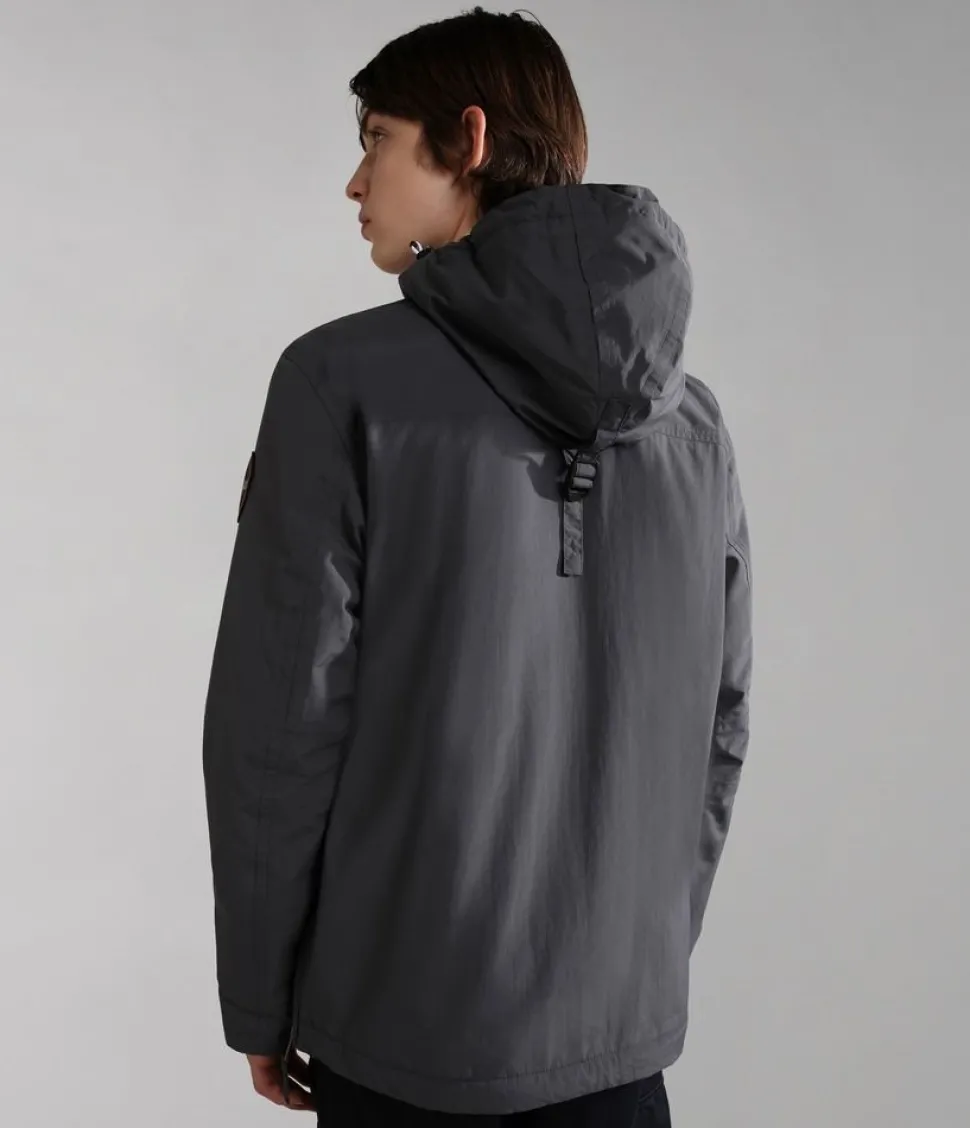 Giacca Napapijri Anorak Rainforest Winter Grigio Scuro