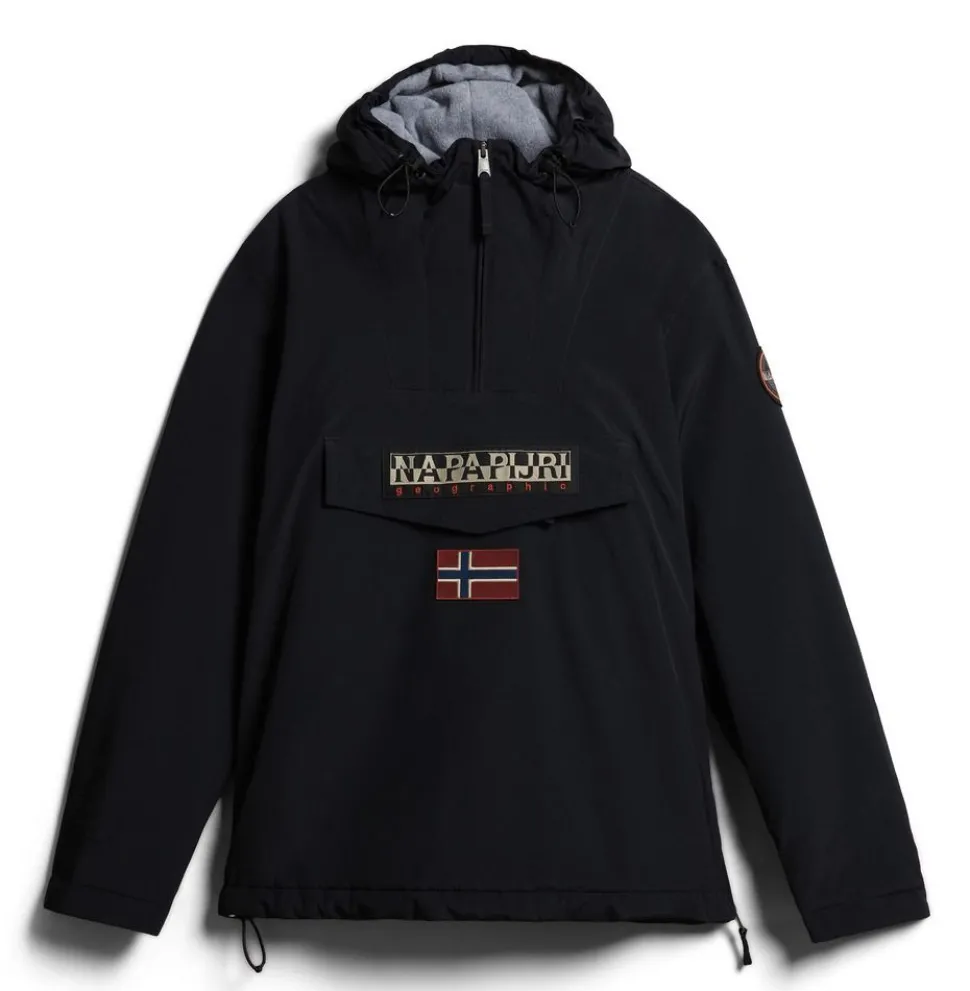 Giacca Napapijri Anorak Rainforest Winter Nera