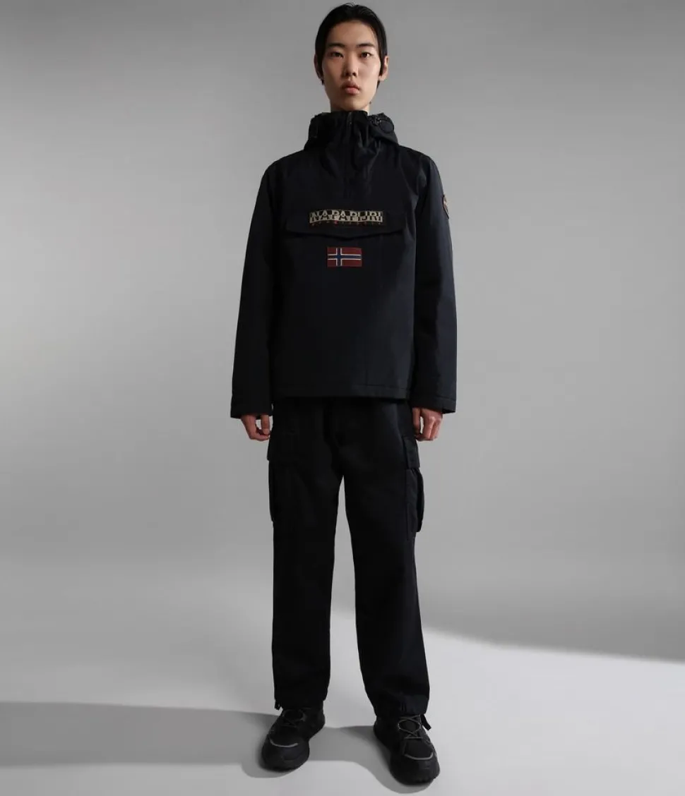 Giacca Napapijri Anorak Rainforest Winter Nera
