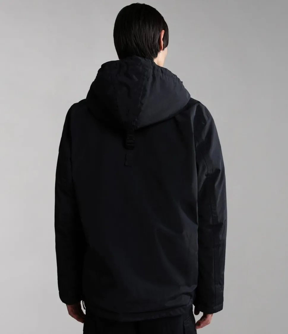 Giacca Napapijri Anorak Rainforest Winter Nera