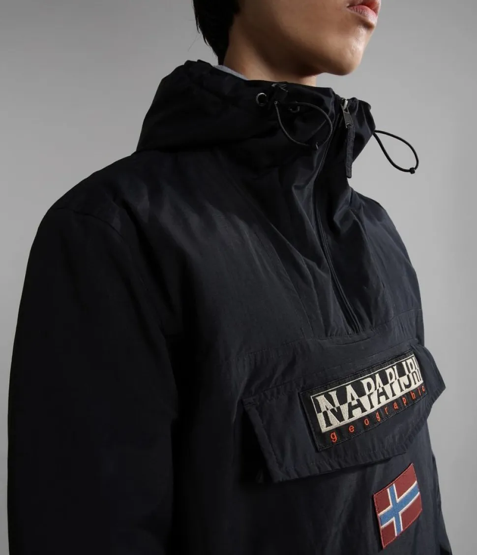 Giacca Napapijri Anorak Rainforest Winter Nera