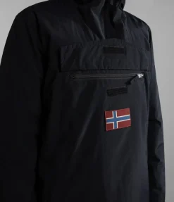 Giacca Napapijri Anorak Rainforest Winter Nera