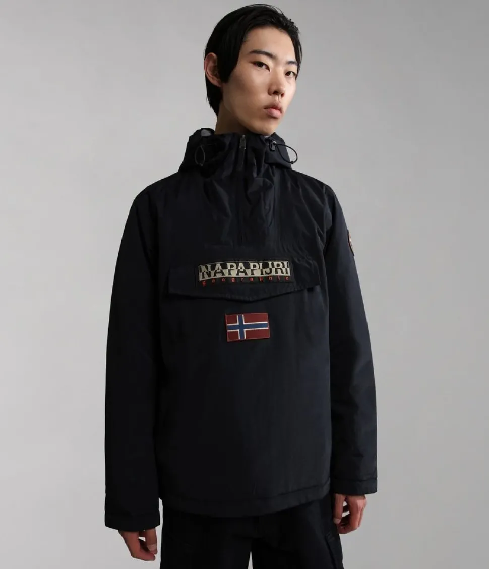 Giacca Napapijri Anorak Rainforest Winter Nera