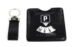 Kit portadocumenti auto in cuoio Tony Perotti Nero